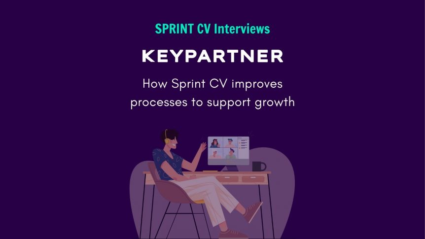 Sprint CV Interviews Keypartner about being their new software for CV management.