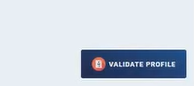 Sprint CV updated validate profile button.